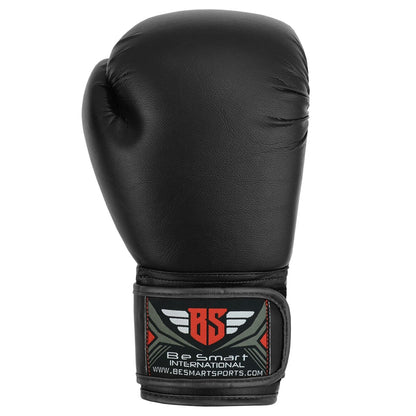 Maya Leather Boxing Gloves Muay Thai Punch Bag Sparring MMA Training Kickboxing - Top Beat Cart