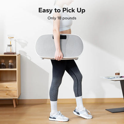 Merach Vibration Plate Exercise Machine with Lymphatic Drainage Feature Compact Design for Full Body Workout Max User Weight 400LBS Home Gym Equipment Summervibes