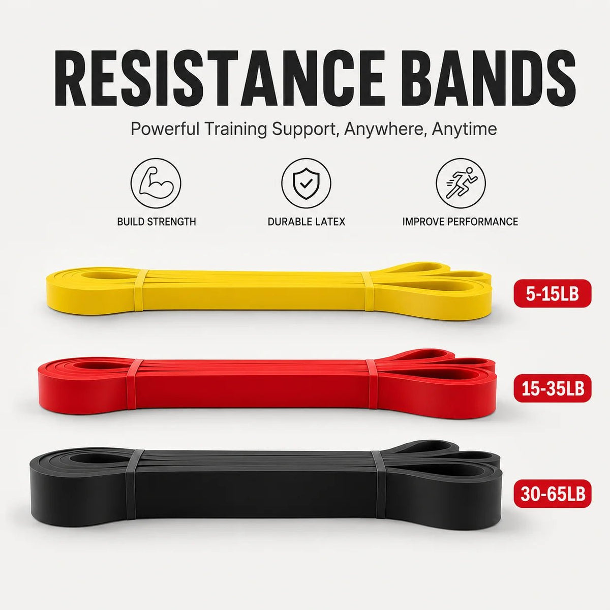 5~120Lbs Fitness Resistance Band Boxing Agility Training Workout Gym Equipment Yoga Pilates Accessories Rubber Band Home Gym - Top Beat Cart
