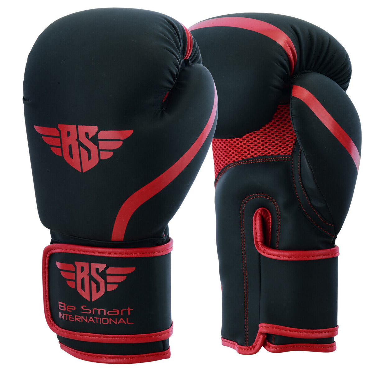 Maya Leather Boxing Gloves Muay Thai Punch Bag Sparring MMA Training Kickboxing - Top Beat Cart