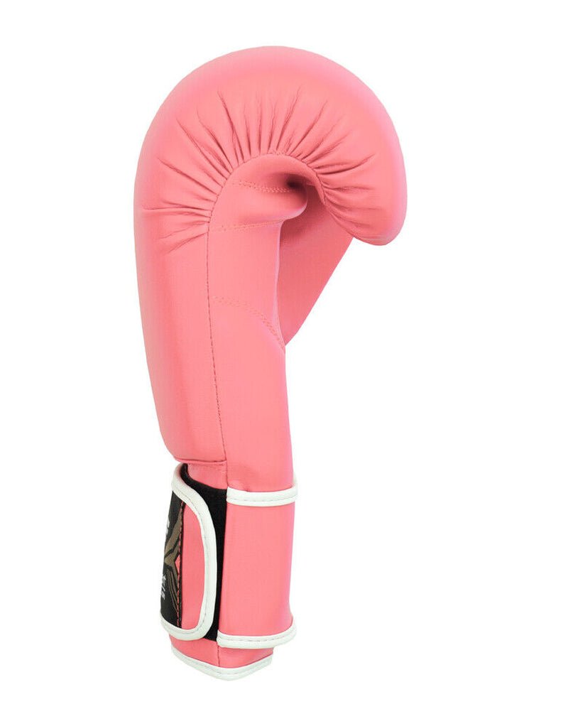 Maya Leather Boxing Gloves Muay Thai Punch Bag Sparring MMA Training Kickboxing - Top Beat Cart