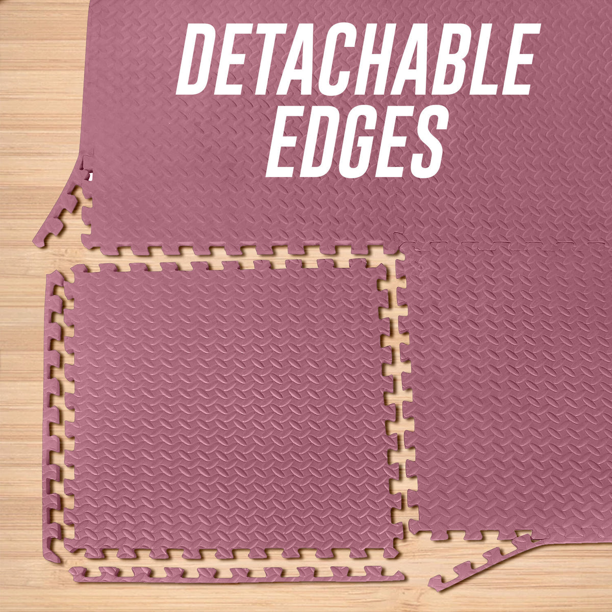 EVA INTERLOCKING FLOOR MATS SOFT FOAM GYM FLOORING MAT YOGA TILES 25 MM 60X60Cm - Top Beat Cart