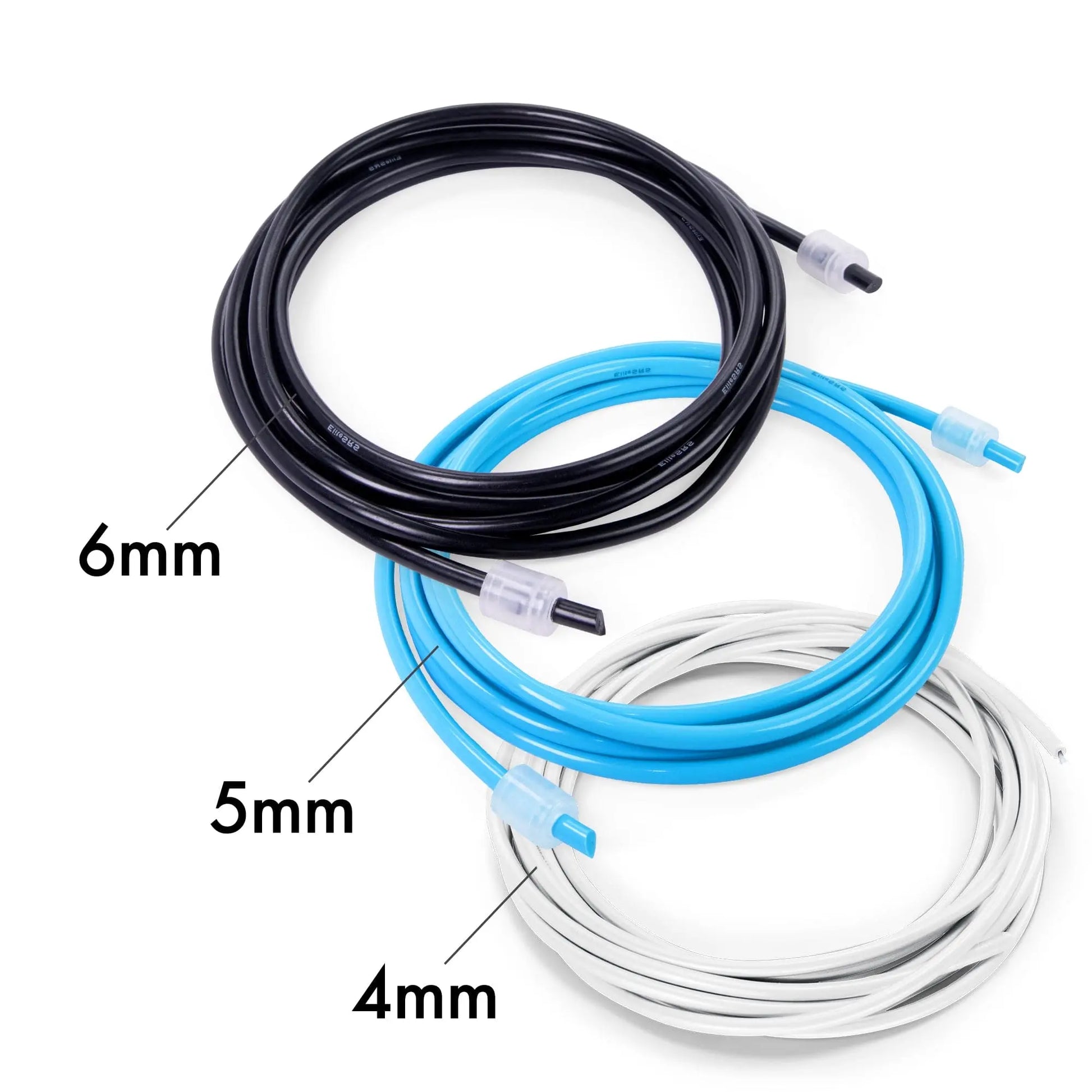 Elite Jumps Do Hard Things 6Mm PVC Jump Ropes for Fitness - Indoor/Outdoor Adjustable Boxing Jump Rope W/ Unbreakable Handles & Ultra-Durable Non-Kinking PVC - Skipping Rope for Men & Women & Boxer Rope Jump Rope