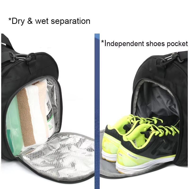 Large Gym Bag Fitness Bags Wet Dry Training Men Yoga for Shoes Travel Shoulder Handbags Multifunction Work Out Swimming Bag - Top Beat Cart