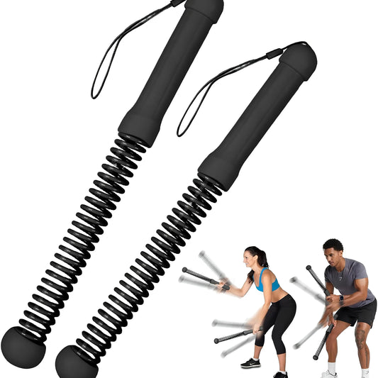 New Upgrade Weighted Cordless Battle Ropes – Quiet Ropeless Training Rope Fitness Equipment for Home Gym, Portable Exercise Battle Rope for Women & Men, Indoor & Outdoor Workouts