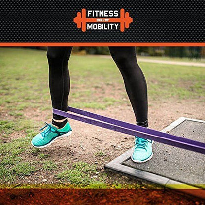 Resistance Bands Heavy Duty Exercise Latex Loop Fitness Home Yoga Gym Pull up UK - Top Beat Cart