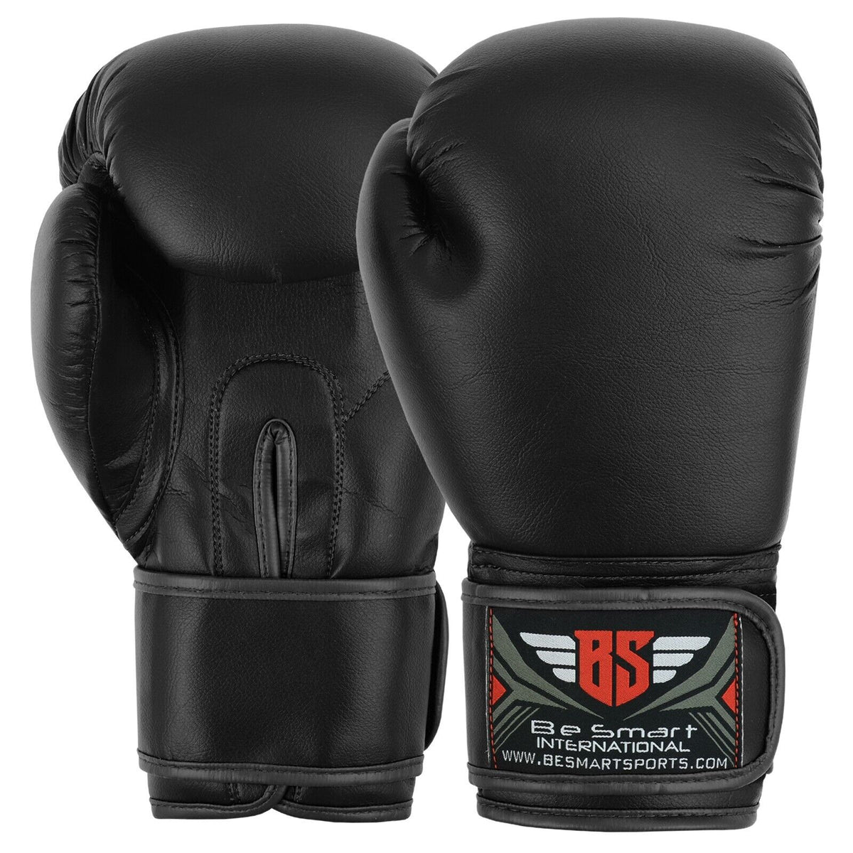 Maya Leather Boxing Gloves Muay Thai Punch Bag Sparring MMA Training Kickboxing - Top Beat Cart