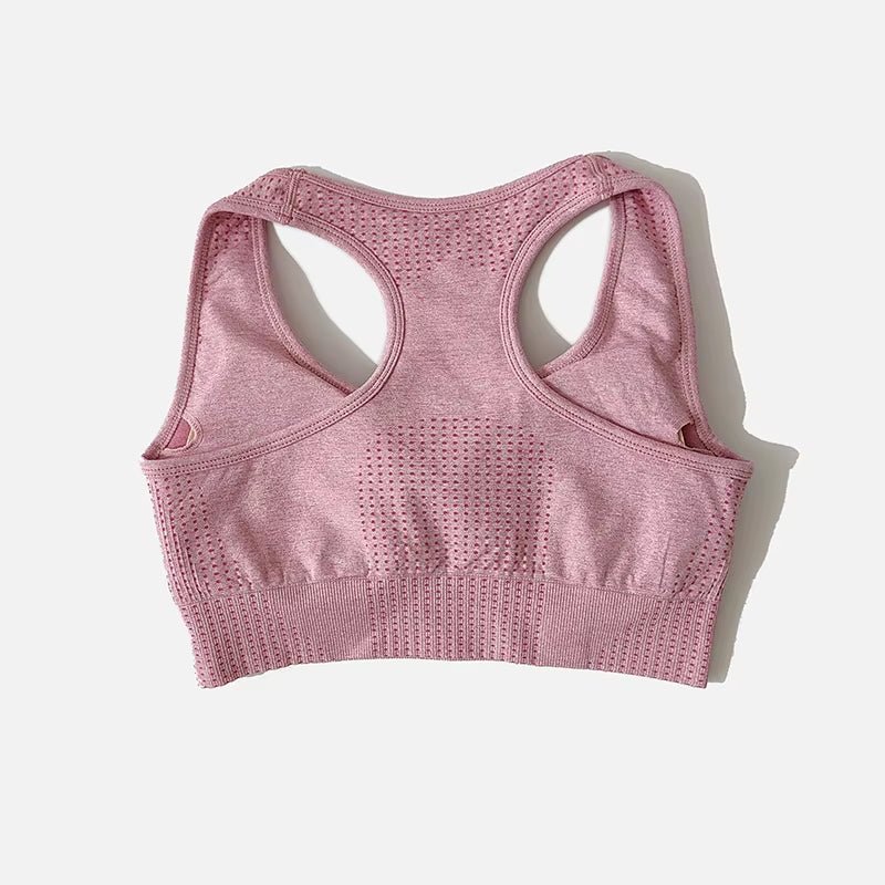 Women Seamless 2PCS Yoga Set Sports Bra High Waist Fitness Gym Shorts Gym Set Running Sportswear Workout Clothes Sports Suits - Top Beat Cart