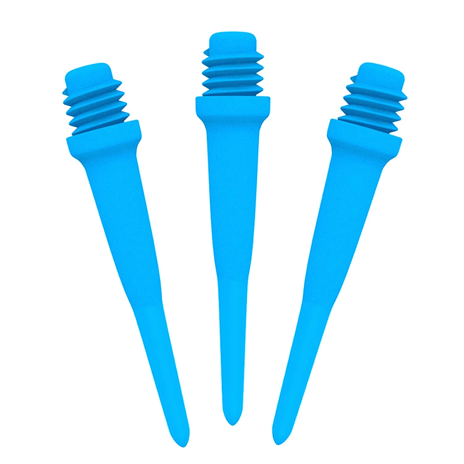 -Plastic Dart Tips for Electronic Dartboard, Soft Tipped Darts, 2BA Points, 100 Packs, 250 Packs, 500 Packs, 25Mm, 2BA