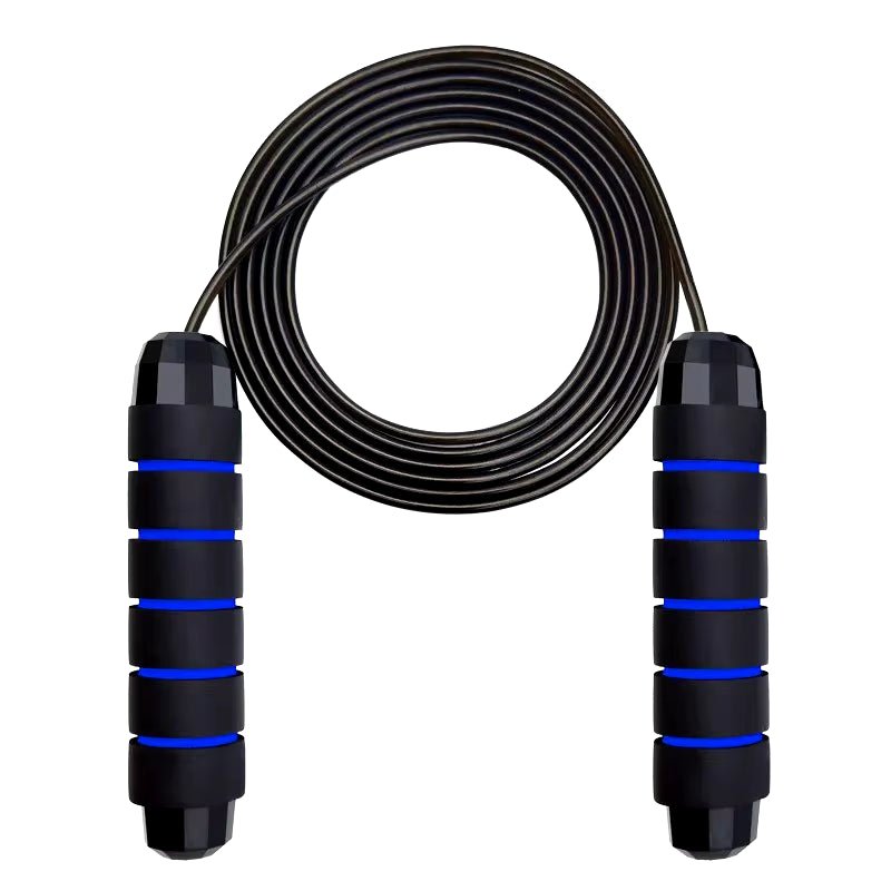 With Ball Bearings Adjustable Tangle-Free Speed Wire Jump Rope Workout with Foam Handles for Fitness Home Workouts and Slim Body - Top Beat Cart