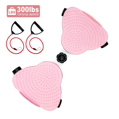 HOTWAVE Ab Board Waist Twist Machine and Women Core Workout Exercise Equipment Portable Waist Toner for Aerobic Exercise Summervibes