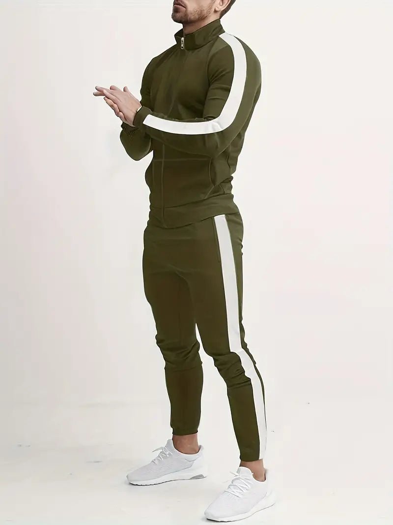Men’S 2-Piece Tracksuit Set – Zip Hoodie & Joggers | Stylish, Comfortable & Versatile - Top Beat Cart