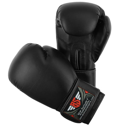Maya Leather Boxing Gloves Muay Thai Punch Bag Sparring MMA Training Kickboxing - Top Beat Cart