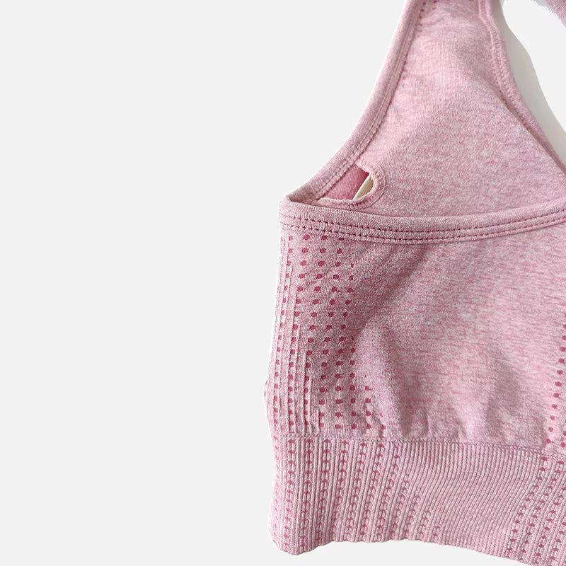 Women Seamless 2PCS Yoga Set Sports Bra High Waist Fitness Gym Shorts Gym Set Running Sportswear Workout Clothes Sports Suits - Top Beat Cart