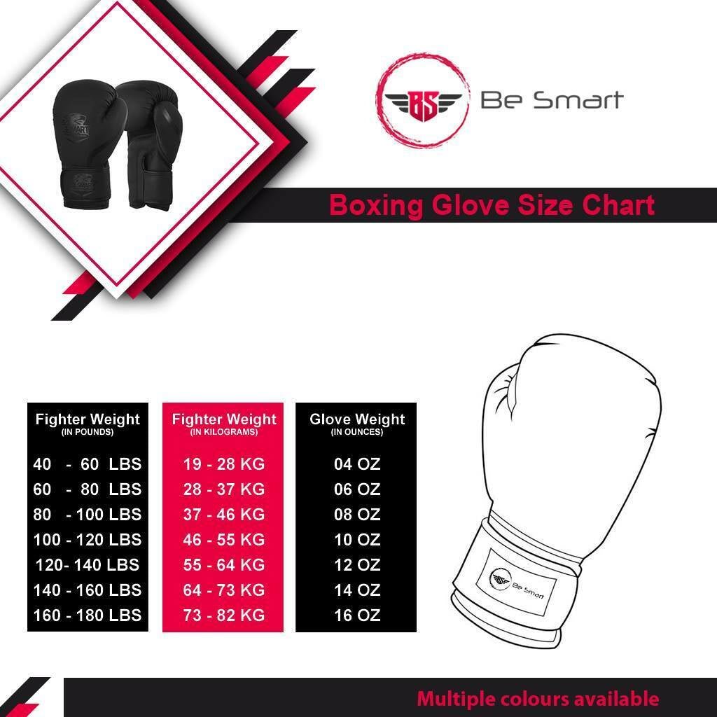 Maya Leather Boxing Gloves Muay Thai Punch Bag Sparring MMA Training Kickboxing - Top Beat Cart
