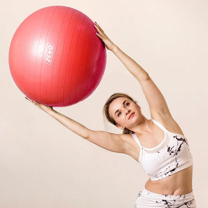 EXERCISE GYM BALL SWISS PILATES YOGA CORE TRAINING PREGNANCY BIRTHING ANTI-BURST - Top Beat Cart