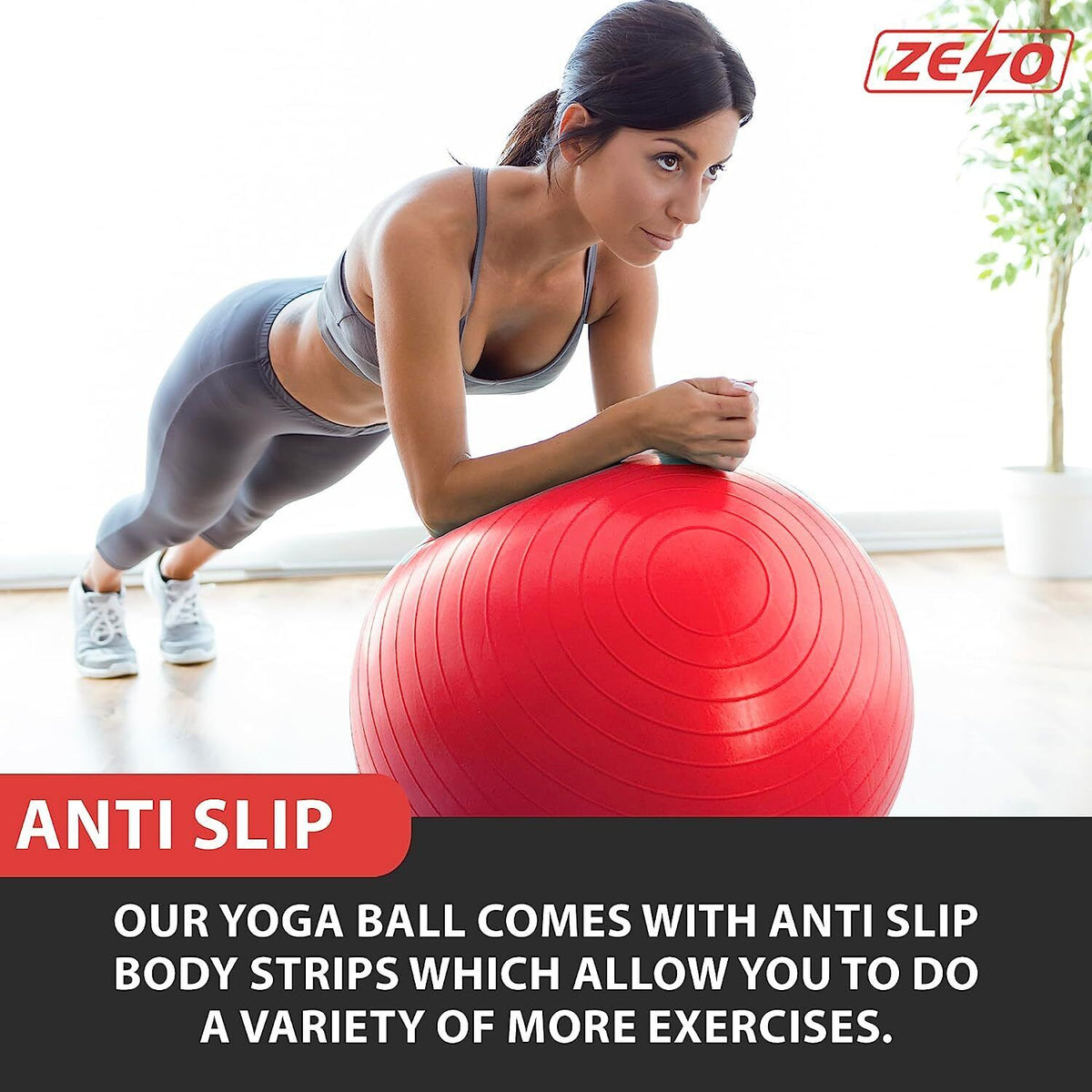 EXERCISE GYM BALL SWISS PILATES YOGA CORE TRAINING PREGNANCY BIRTHING ANTI-BURST - Top Beat Cart