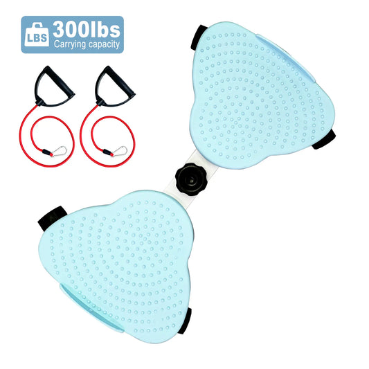 HOTWAVE Ab Board Waist Twist Machine and Women Core Workout Exercise Equipment Portable Waist Toner for Aerobic Exercise Summervibes