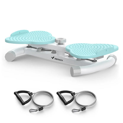【Live Link Only】Merach Waist Twist Machine Slim Toned Abs Waist Twister Double Non-Slip No Noise Use Exercise Equipment Abdominal Roller Workout for Women Summervibes