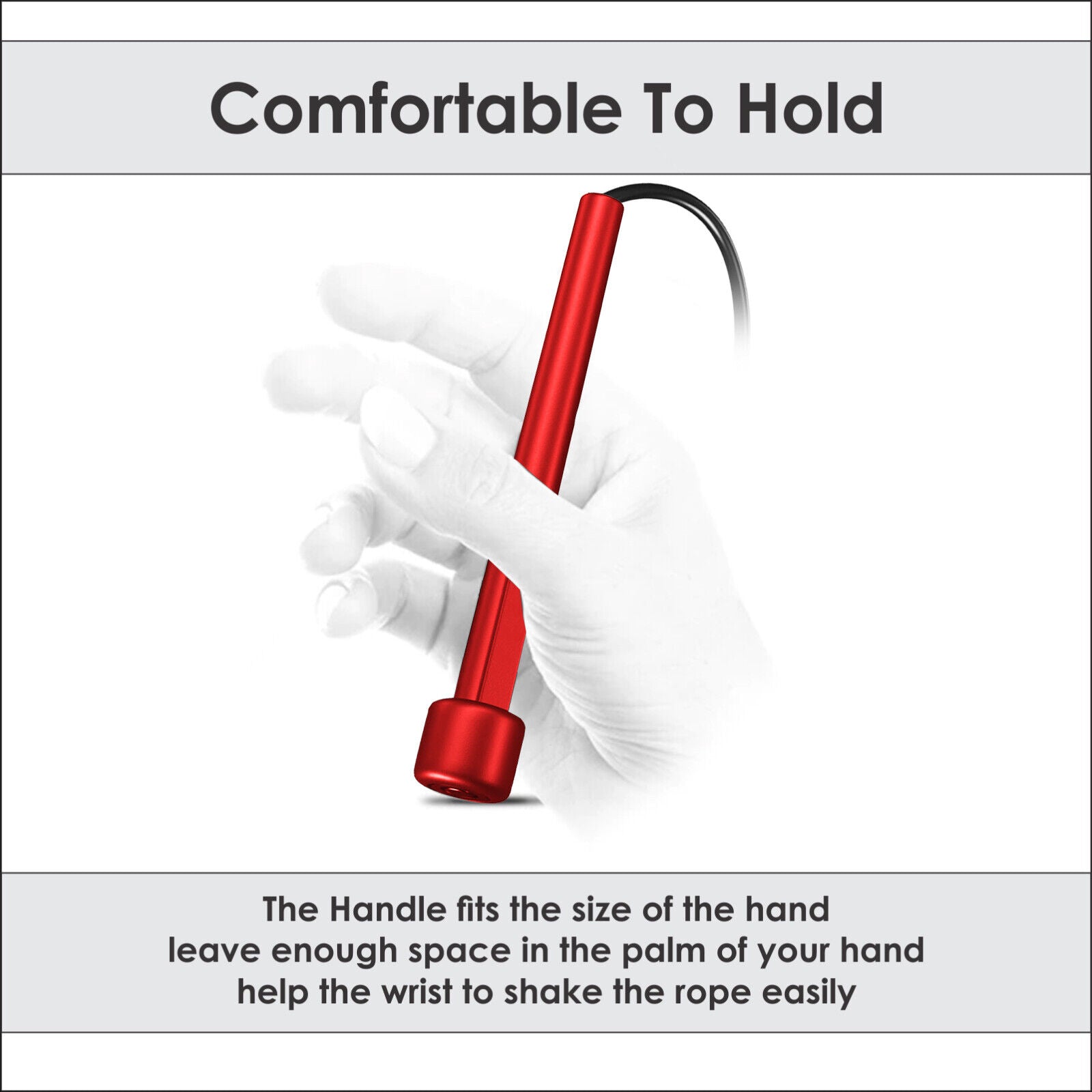 Adjustable Adult Skipping Rope Gym Fitness Boxing Speed Exercise Jump Workout UK