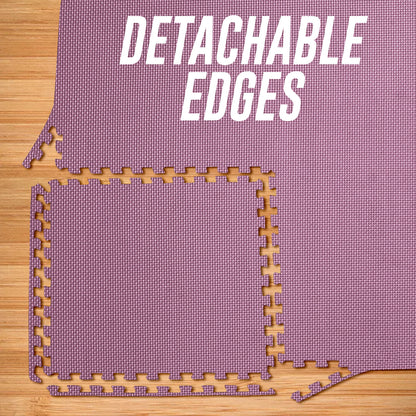 EVA INTERLOCKING FLOOR MATS SOFT FOAM GYM FLOORING MAT YOGA TILES 25 MM 60X60Cm - Top Beat Cart