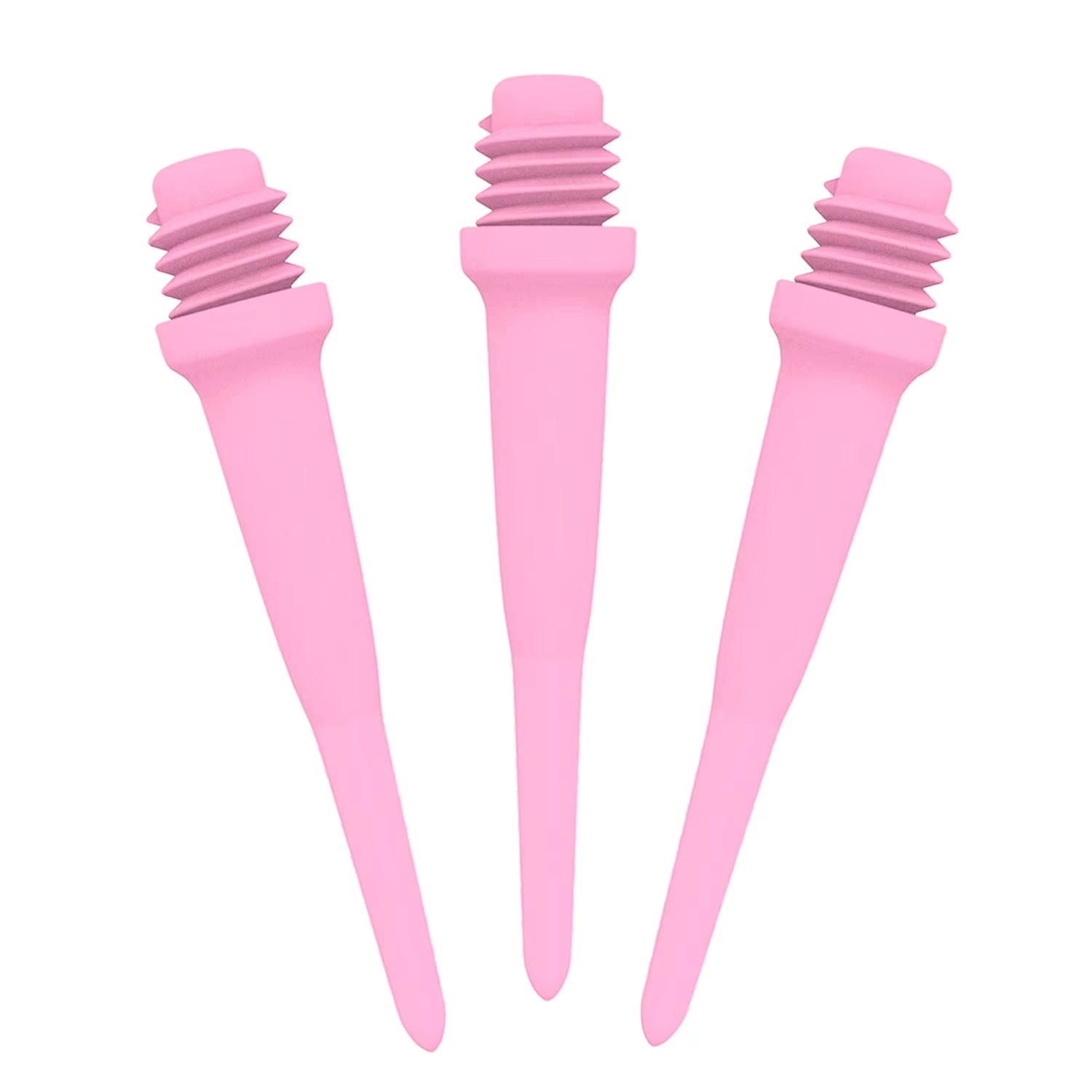 -Plastic Dart Tips for Electronic Dartboard, Soft Tipped Darts, 2BA Points, 100 Packs, 250 Packs, 500 Packs, 25Mm, 2BA