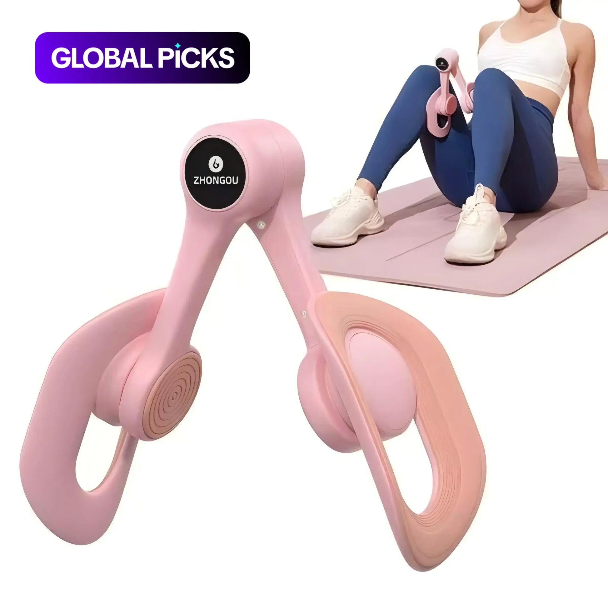 Thigh and Inner Thigh Exercise Equipment, Muscle Home Fitness Leg Workout Equipment, Arm Workout Trimmers for Stretching #GLOBAL PICKS