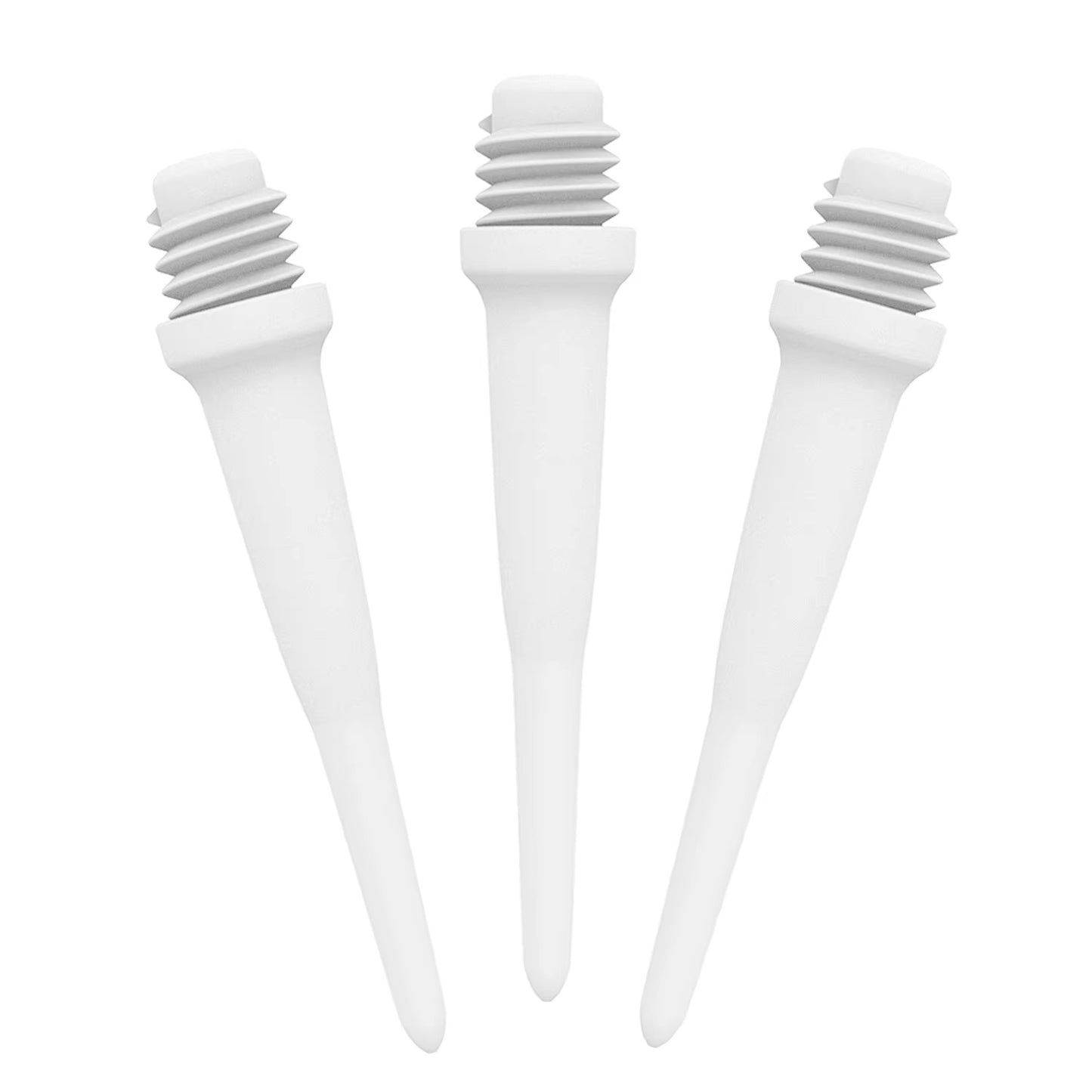 -Plastic Dart Tips for Electronic Dartboard, Soft Tipped Darts, 2BA Points, 100 Packs, 250 Packs, 500 Packs, 25Mm, 2BA