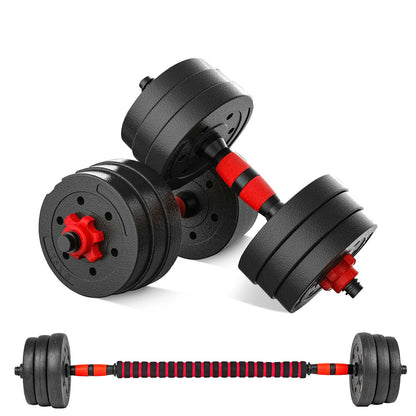 15/20/30/40 Kg Dumbbell Barbell Weight Set Pair Hand Weights Gym Fitness Workout - Top Beat Cart