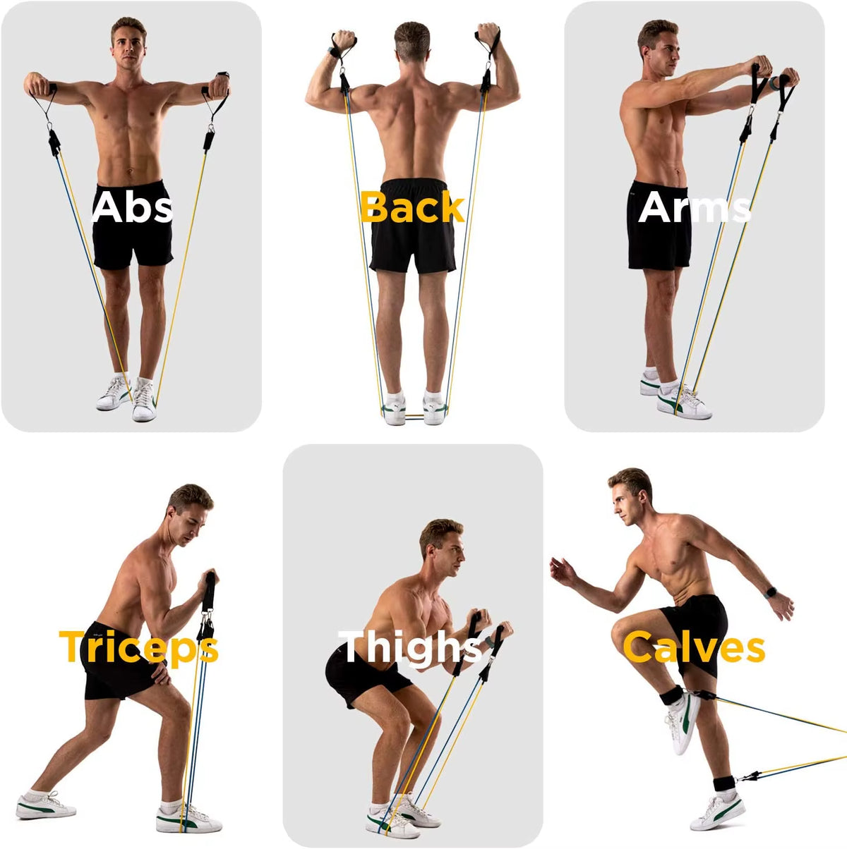 200Lbs Resistance Bands Set Exercise Workout Loop Bands Gym Training Fitness Sports Gym Equipment for Home Bodybuilding Weight - Top Beat Cart