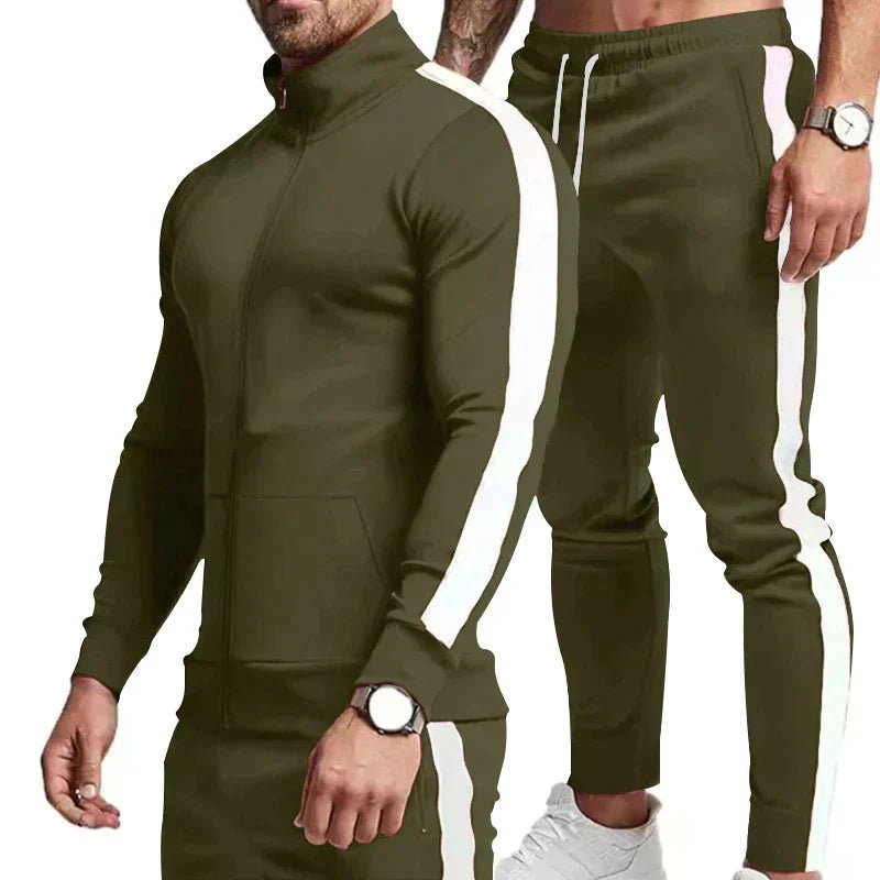 Men’S 2-Piece Tracksuit Set – Zip Hoodie & Joggers | Stylish, Comfortable & Versatile - Top Beat Cart