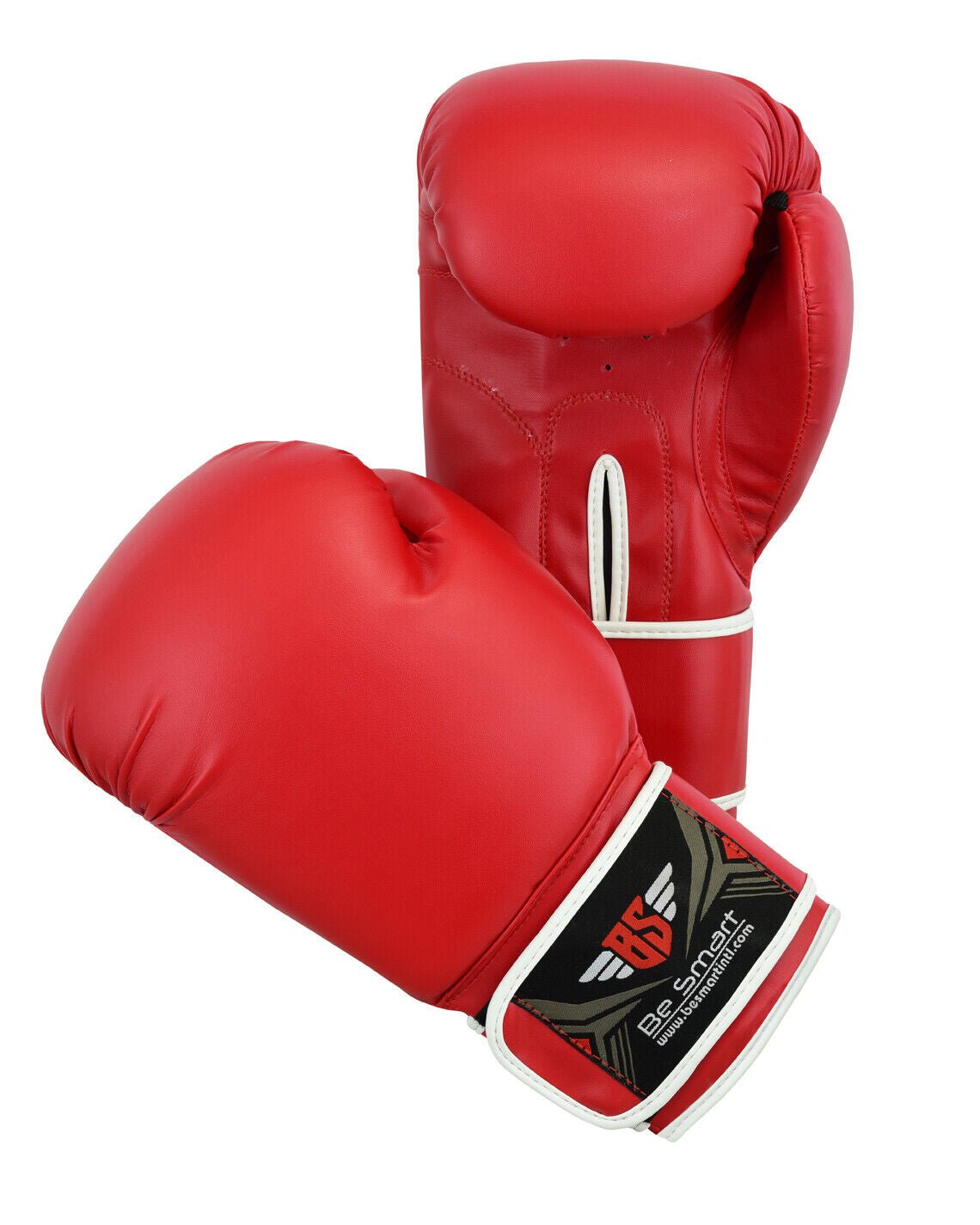 Maya Leather Boxing Gloves Muay Thai Punch Bag Sparring MMA Training Kickboxing - Top Beat Cart