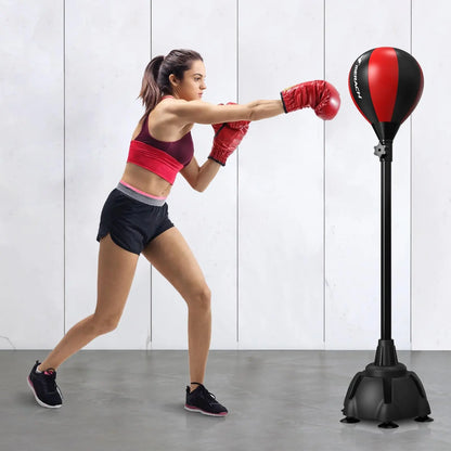 Merach Boxing Bag Punching Bag with Stand Height Adjustable - Speed Bag for Training, Boxing Equipment, Stress Relief & Fitness Boxing Equipment Summervibes