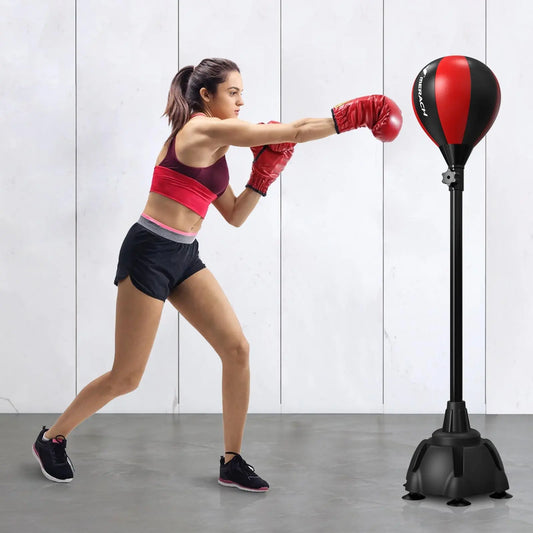 Merach Boxing Bag Punching Bag with Stand Height Adjustable - Speed Bag for Training, Boxing Equipment, Stress Relief & Fitness Boxing Equipment Summervibes