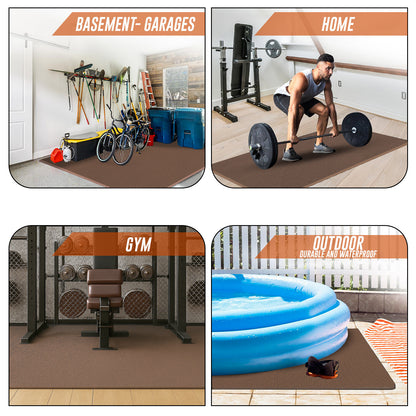 EVA INTERLOCKING FLOOR MATS SOFT FOAM GYM FLOORING MAT YOGA TILES 25 MM 60X60Cm - Top Beat Cart