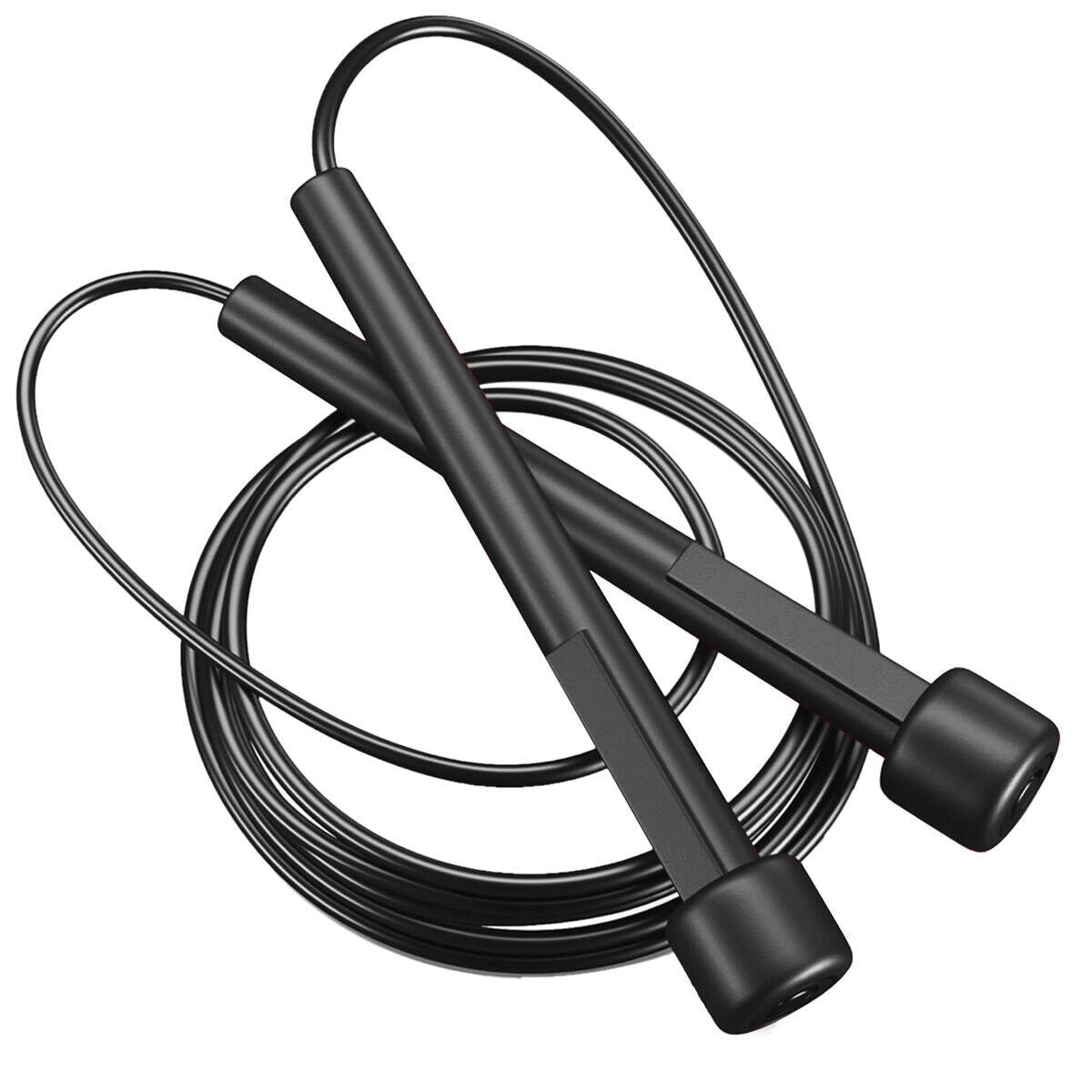 Adjustable Adult Skipping Rope Gym Fitness Boxing Speed Exercise Jump Workout UK