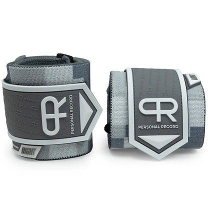 PR Heavy Duty Premium Wrist Wraps - Enhance Grip Strength, Stability, Injury Prevention