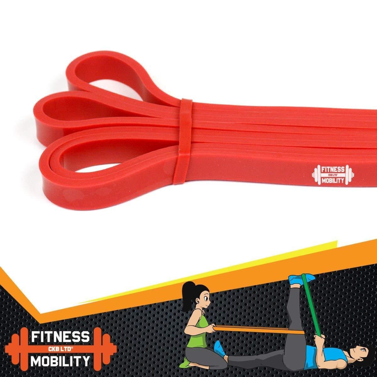 Resistance Bands Heavy Duty Exercise Latex Loop Fitness Home Yoga Gym Pull up UK - Top Beat Cart