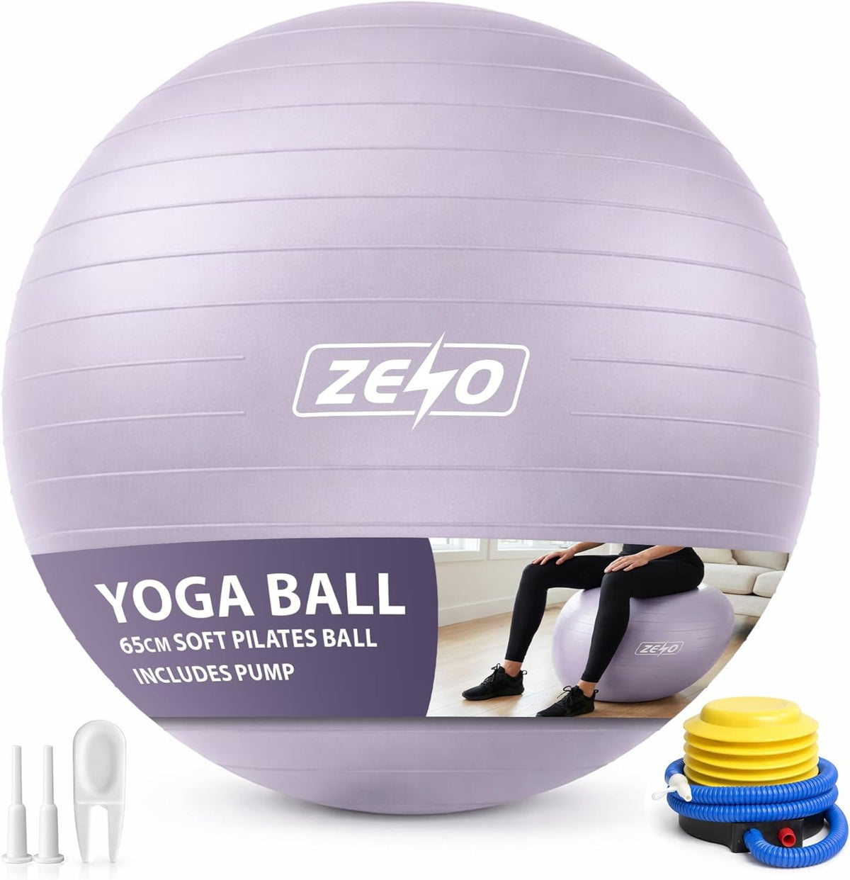 EXERCISE GYM BALL SWISS PILATES YOGA CORE TRAINING PREGNANCY BIRTHING ANTI-BURST - Top Beat Cart