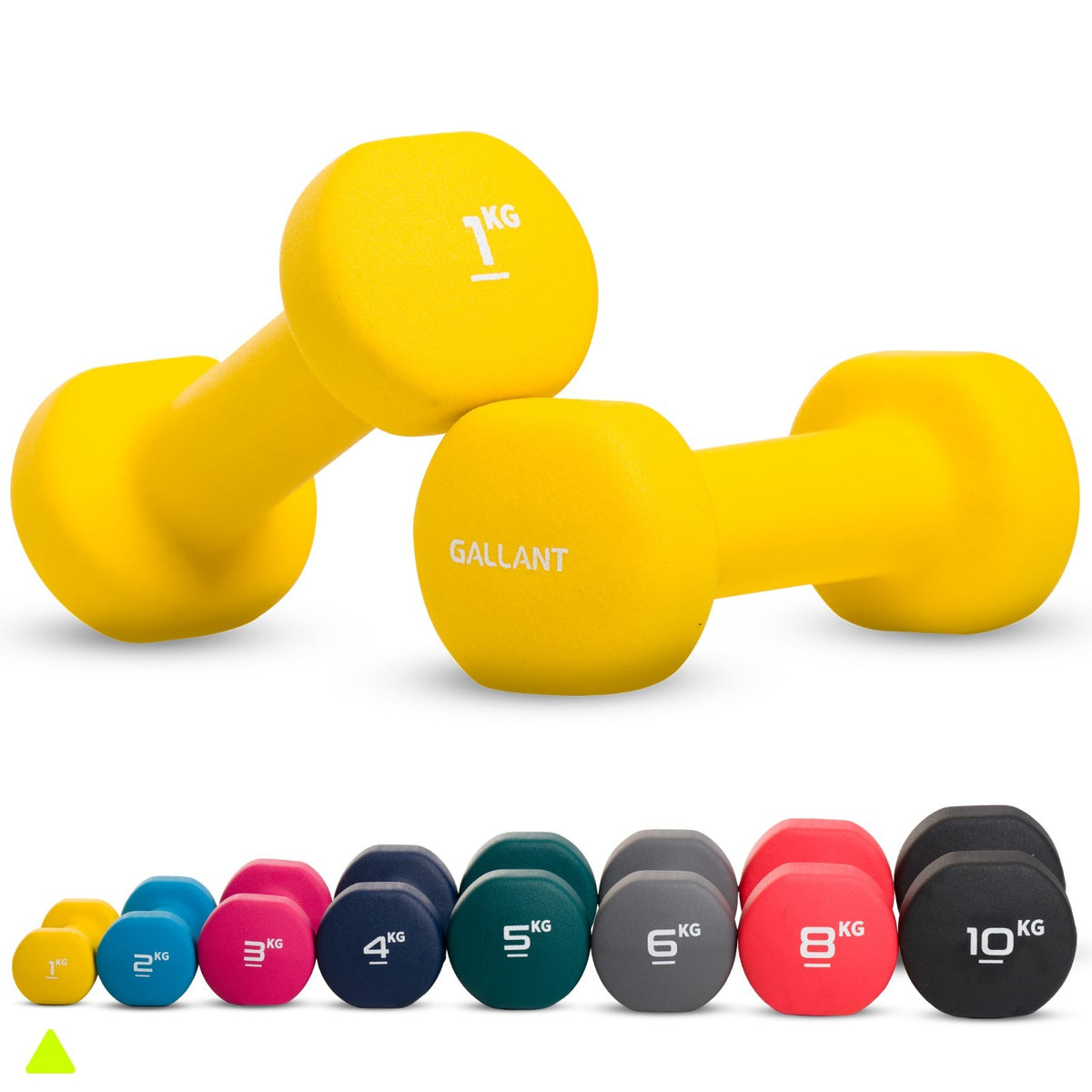 Neoprene Dumbbells Hand Weights Pair Exercise Iron Set Home Gym Fitness Aerobic - Top Beat Cart