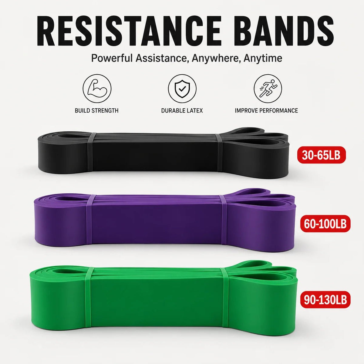 5~120Lbs Fitness Resistance Band Boxing Agility Training Workout Gym Equipment Yoga Pilates Accessories Rubber Band Home Gym - Top Beat Cart
