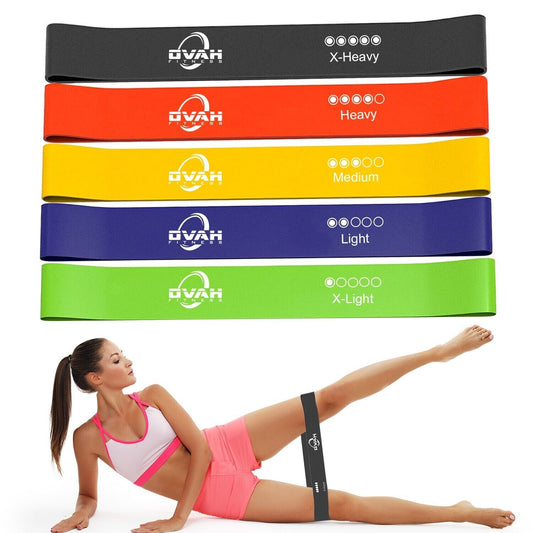 Resistance Bands Exercise Sports Loop Fitness Home Gym Yoga Latex Set or Singles - Top Beat Cart