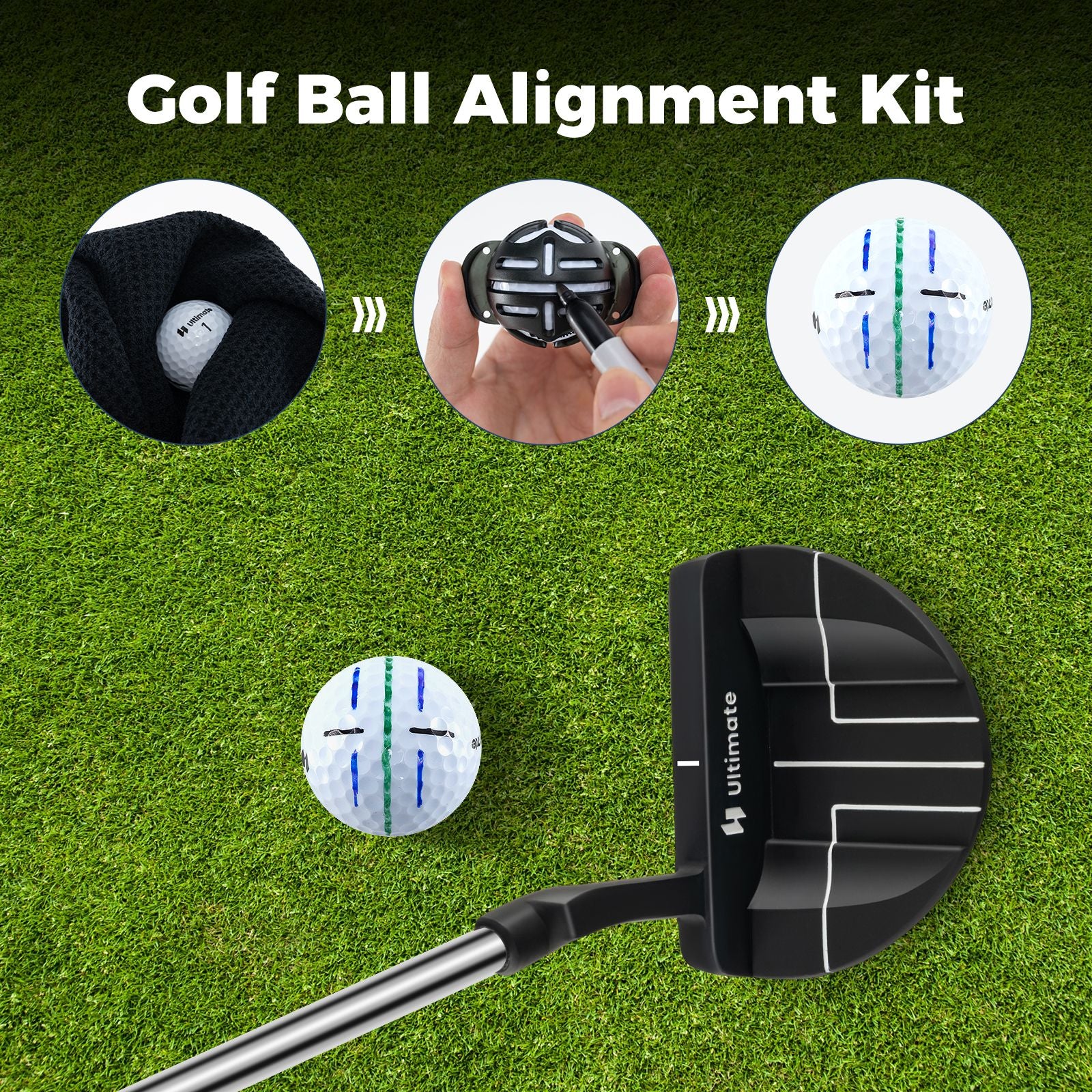 Complete Golf Accessories Set Hi-End Golf Gift Box for Men/Women