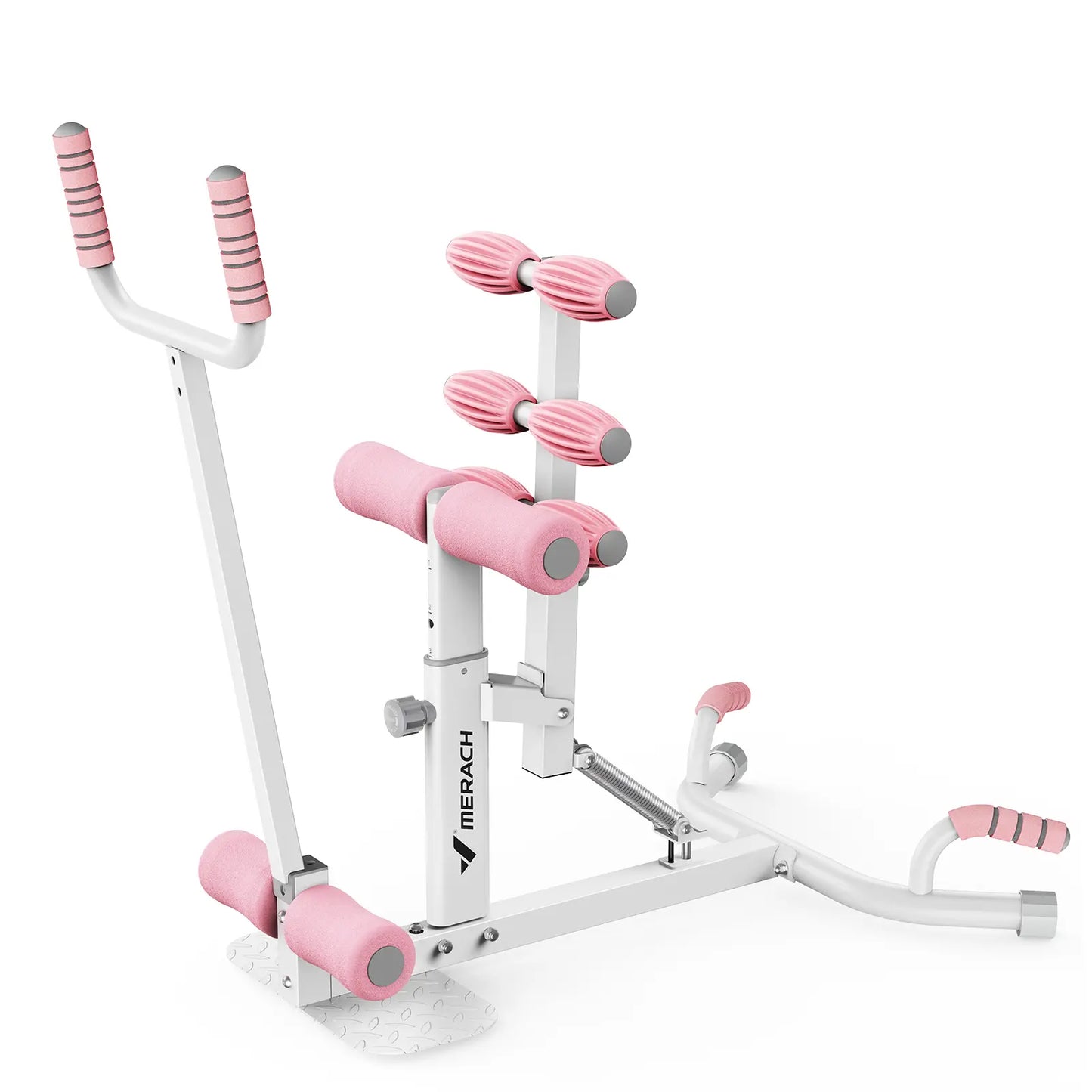 Merach Deep Squat Machine, Multi Level Adjustable Structure with 300Lbs Weight Capacity, Versatile Gear for Abs Glutes Legs Arms Shaping, Practical Sit up Push up Workout Tools, Fitness Equipment for Daily Home Gym Workouts Summervibes