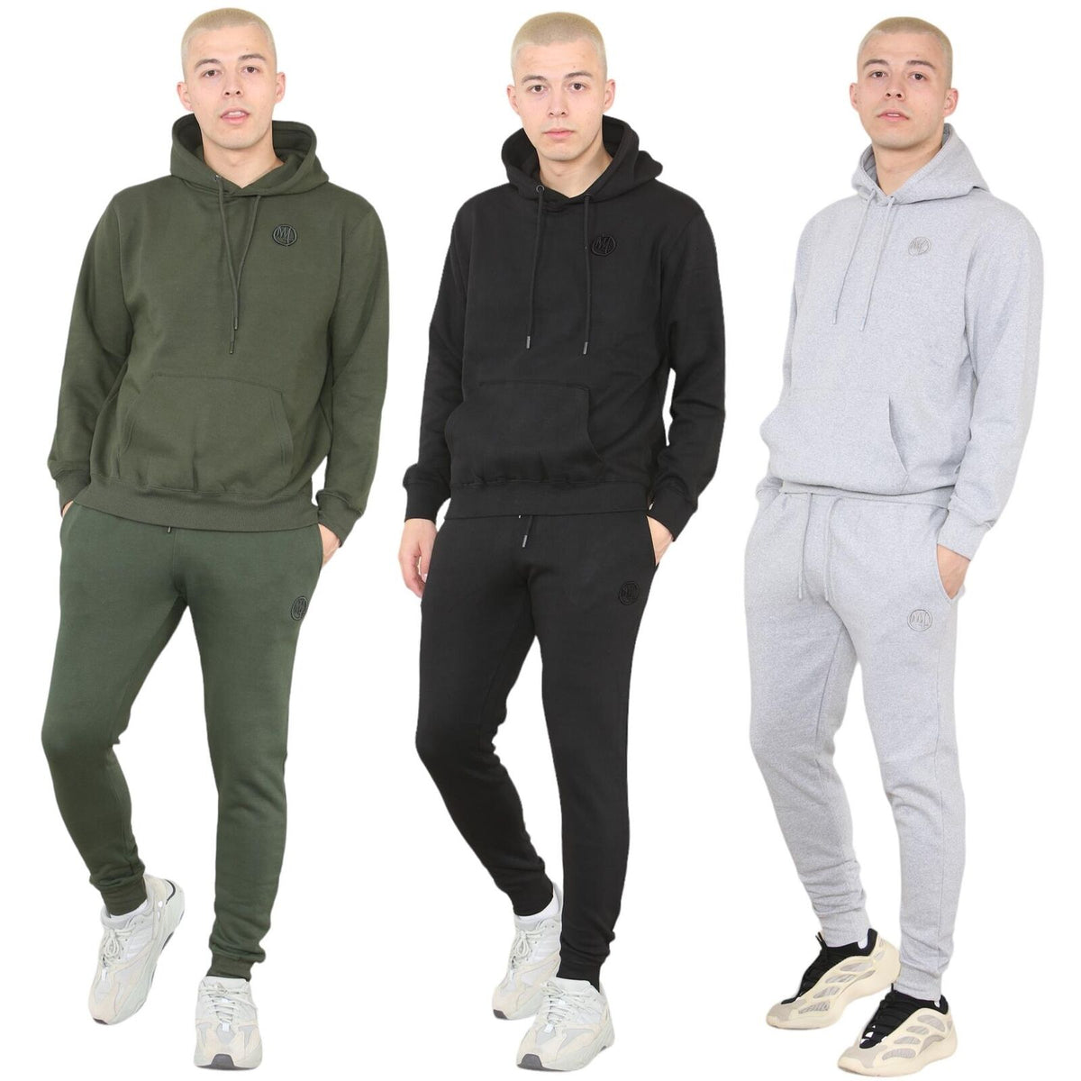 MYT Mens Pullover Tracksuit Fleece Hoodie Sweatshirt Joggers Track Pants Bottoms - Top Beat Cart