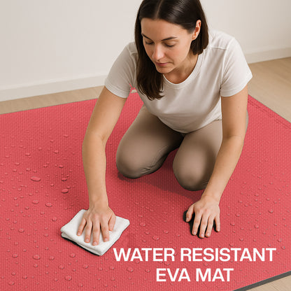 EVA INTERLOCKING FLOOR MATS SOFT FOAM GYM FLOORING MAT YOGA TILES 25 MM 60X60Cm - Top Beat Cart