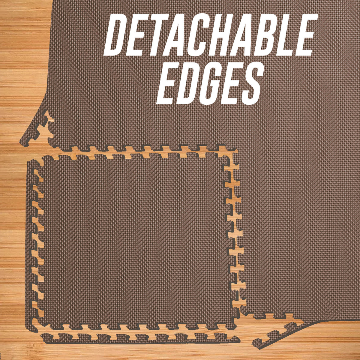 EVA INTERLOCKING FLOOR MATS SOFT FOAM GYM FLOORING MAT YOGA TILES 25 MM 60X60Cm - Top Beat Cart
