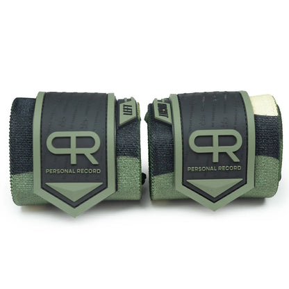 PR Heavy Duty Premium Wrist Wraps - Enhance Grip Strength, Stability, Injury Prevention
