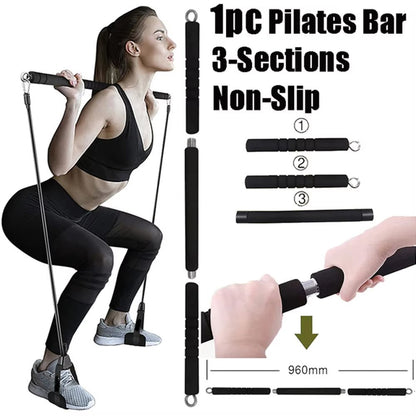 300Lb Fitness Booty Resistance Elastic Band Workout for Training Home Exercise Sport Gym Dumbbell Harness Set Expander Equipment - Top Beat Cart