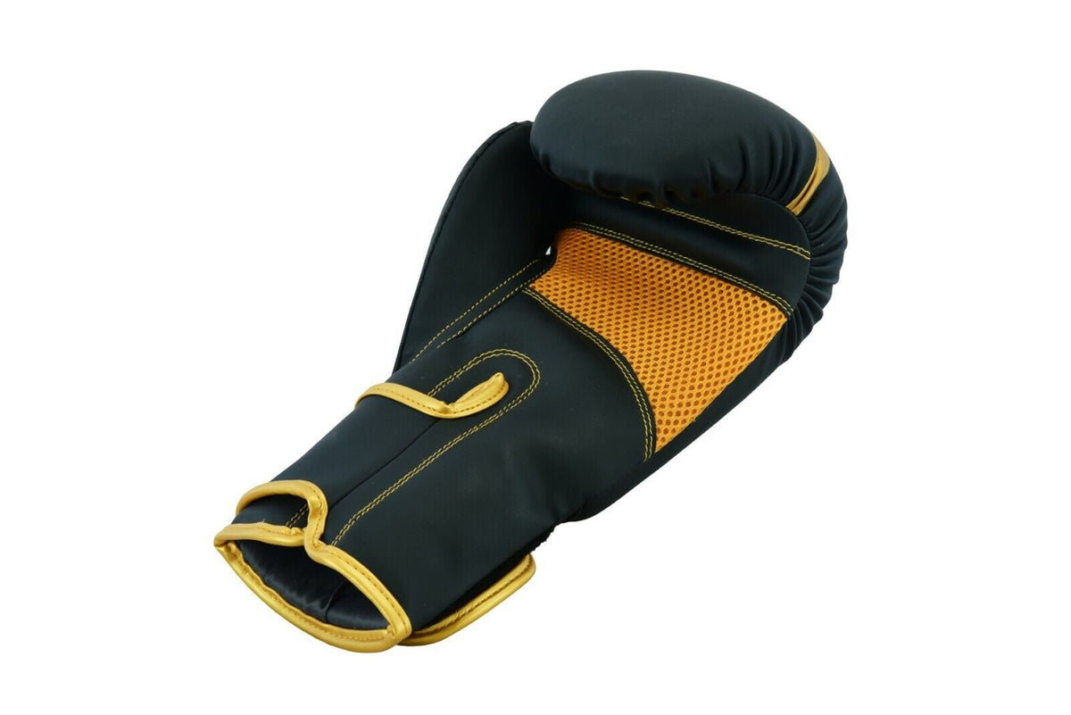 Maya Leather Boxing Gloves Muay Thai Punch Bag Sparring MMA Training Kickboxing - Top Beat Cart